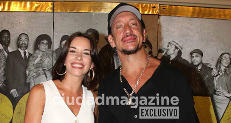 Nico Vázquez y Dai Fernández a la salida de Rocky. Foto: Movilpress.