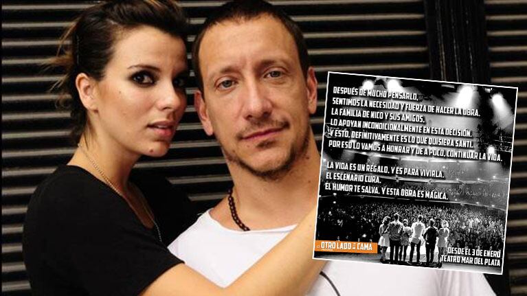 Nico Vázquez y Gimena Accardi debutarán el 3 de enero en Mar del Plata. (Foto: Web)