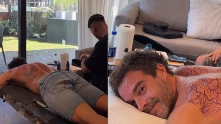 Nicolás Cabré. Capturas: Instagram nicolascabre80