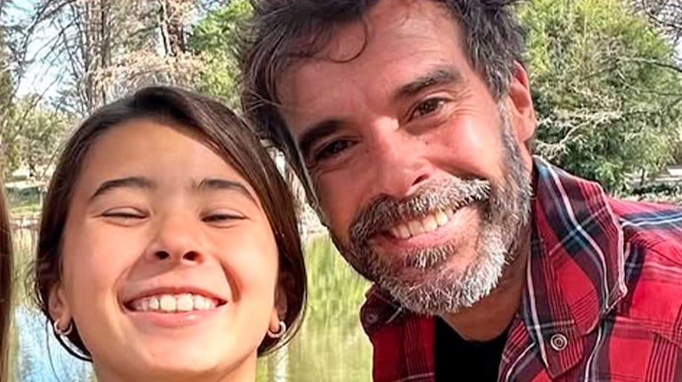 Nicolás Cabré con Rufina (Foto: Instagram @nicolascabre80)
