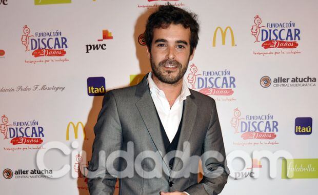 Nicolás Cabré en la gala de Discar. (Foto: Jennifer Rubio)