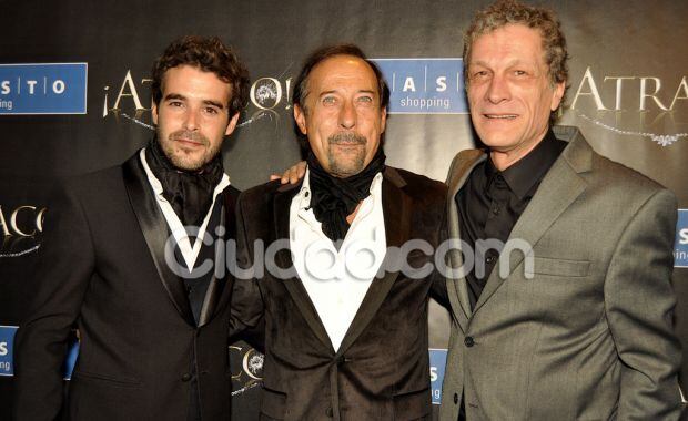 Nicolás Cabré, Guillermo Francella y Daniel Fanego, en el estreno de Atraco. (Foto: Jennifer Rubio - Ciudad.com)