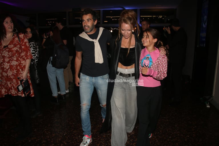 Nicolás Cabré, Rocío Pardo y Rufina.