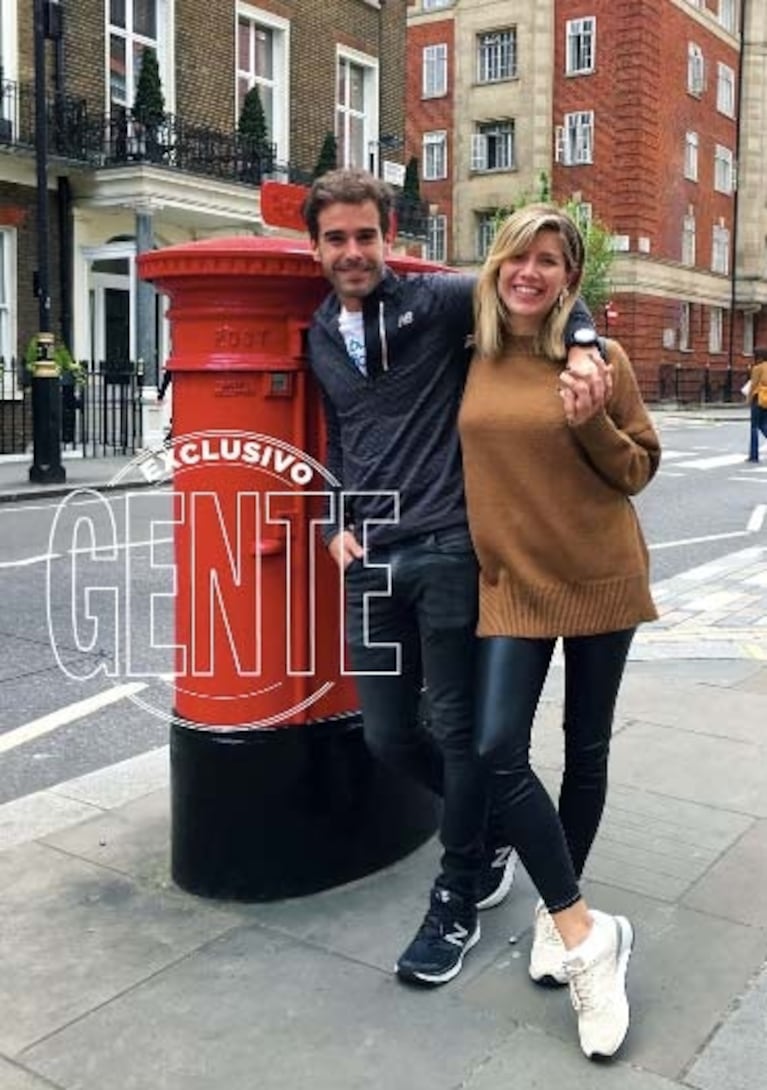 Nicolás Cabré y Laurita Fernández, a los besos en Londres: “De este viaje no nos vamos a olvidar nunca”