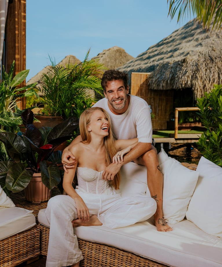 Nicolás Cabré y Rocío Pardo en una exclusiva luna de miel: las fotos en playas paradisíacas del Caribe | Créditos: Instagram @rrociopardo