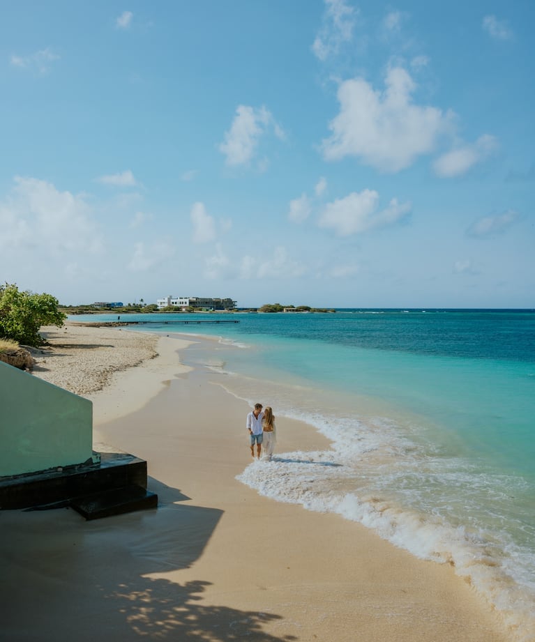Nicolás Cabré y Rocío Pardo en una exclusiva luna de miel: las fotos en playas paradisíacas del Caribe | Créditos: Instagram @rrociopardo