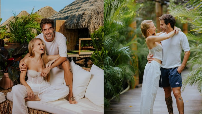 Nicolás Cabré y Rocío Pardo en una exclusiva luna de miel: las fotos en playas paradisíacas del Caribe | Créditos: Instagram @rrociopardo