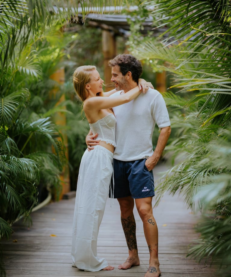 Nicolás Cabré y Rocío Pardo en una exclusiva luna de miel: las fotos en playas paradisíacas del Caribe | Créditos: Instagram @rrociopardo