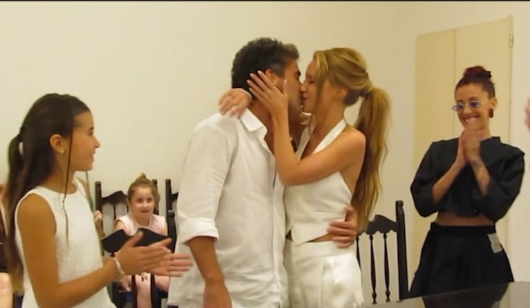 Nicolás Cabré y Rocío Pardo se casaron (Instagram)