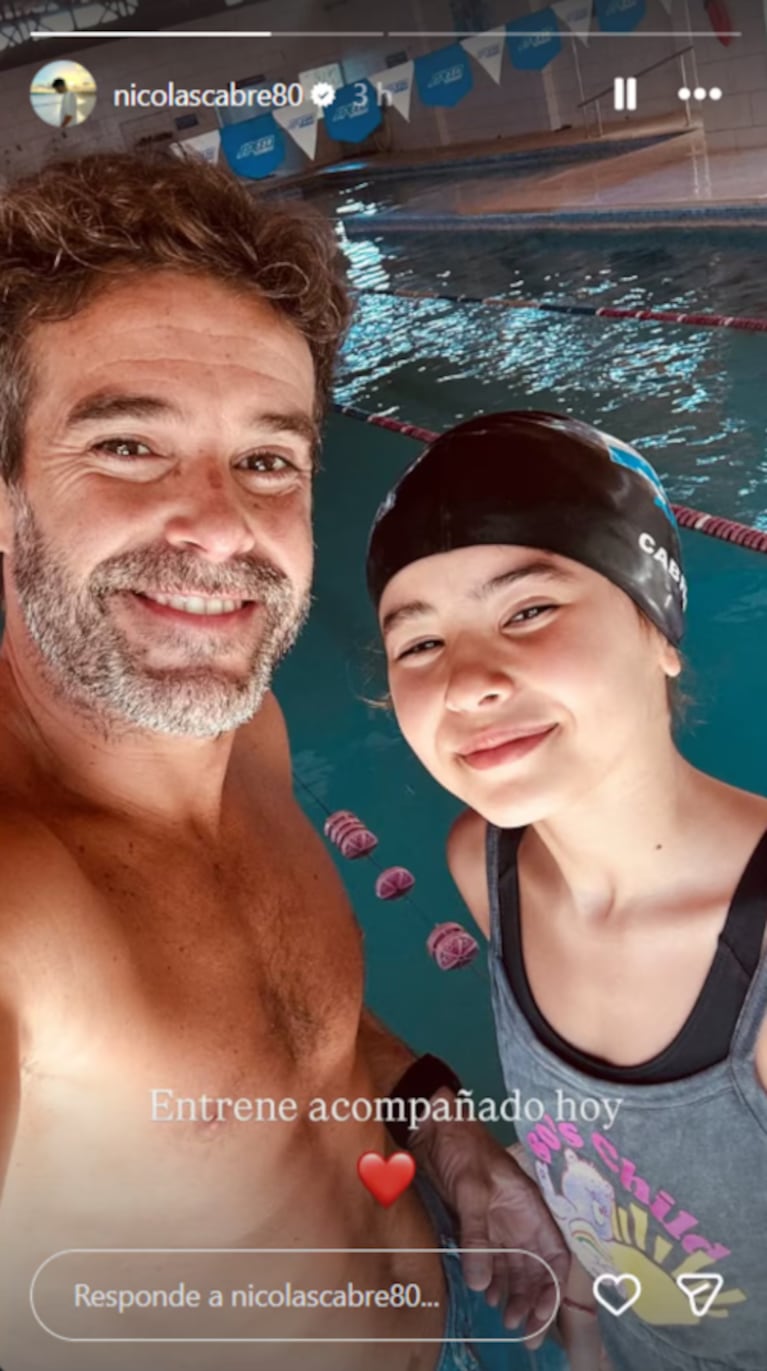 Nicolás Cabré y un emotivo reencuentro con Rufina: “Entrené acompañado hoy” | Créditos: Instagram @nicolascabre80