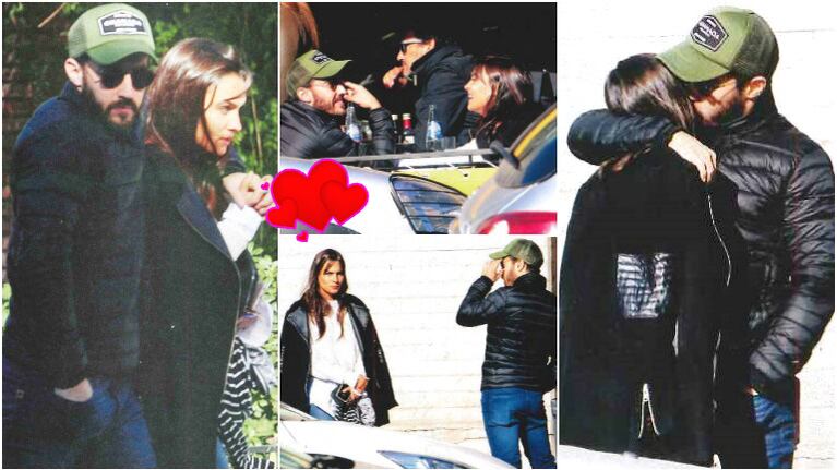 Nicolás Francella, de paseo con su novia Candela Yanigro por las callecitas de Buenos Aires (Fotos: revista Paparazzi)