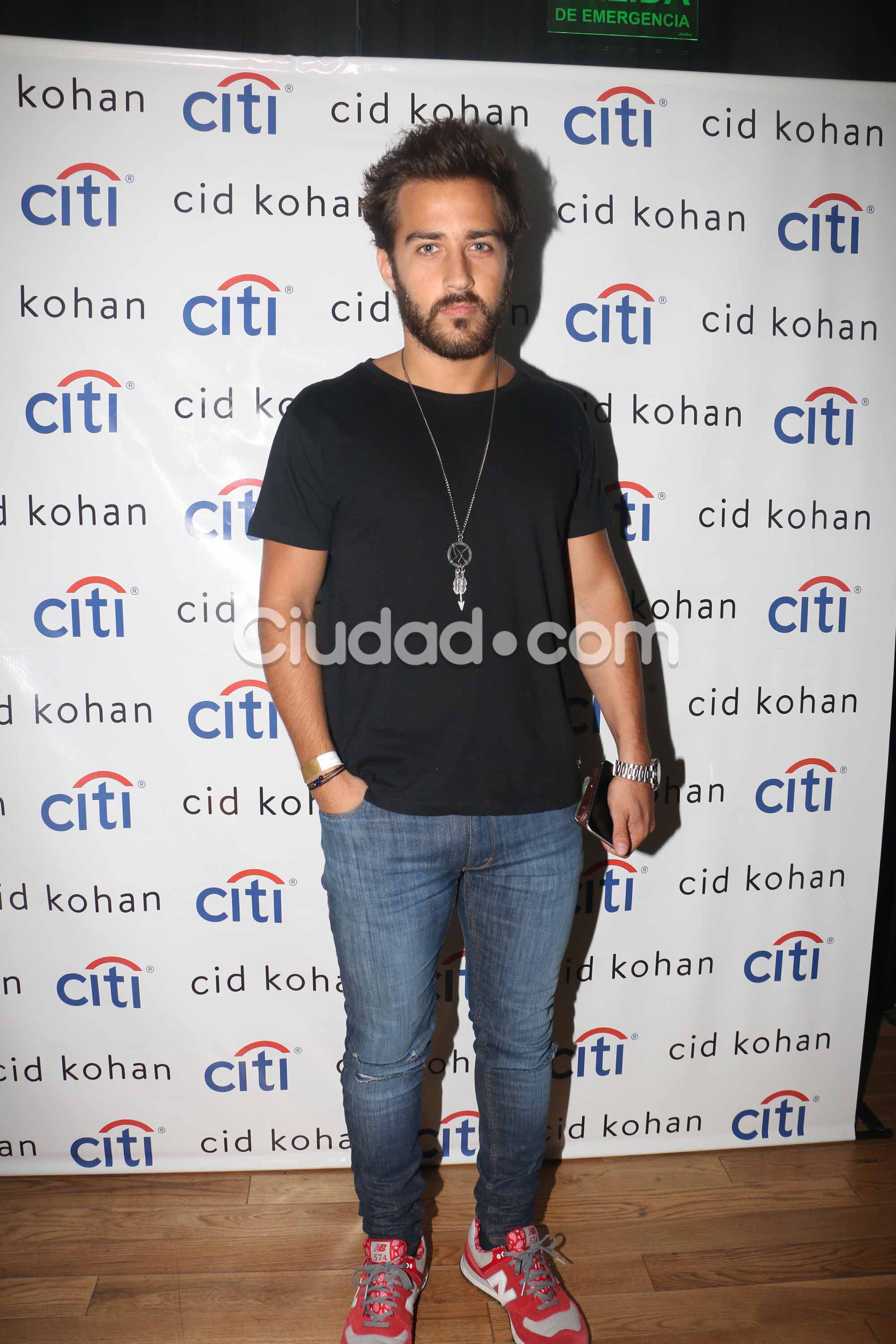 Nicolás Francella, en la presentación de Cid Kohan (Foto: Movilpress)