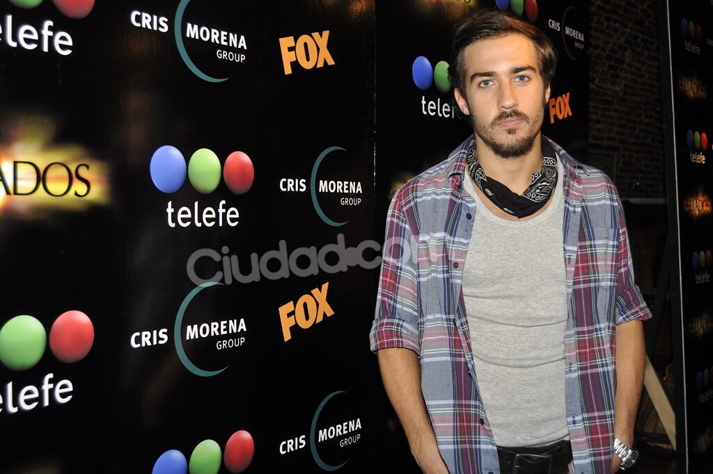 Nicolás Francella en la presentación de la segunda temporada de Aliados. (Foto: Jennifer Rubio - Ciudad.com)