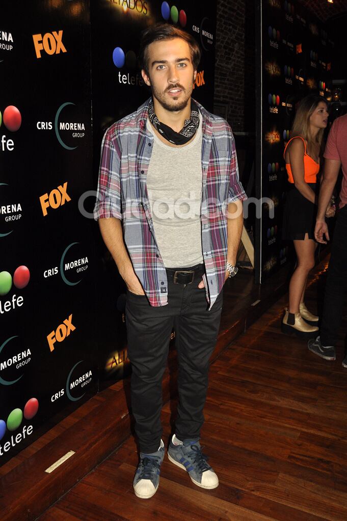 Nicolás Francella en la presentación de la segunda temporada de Aliados. (Foto: Jennifer Rubio - Ciudad.com)