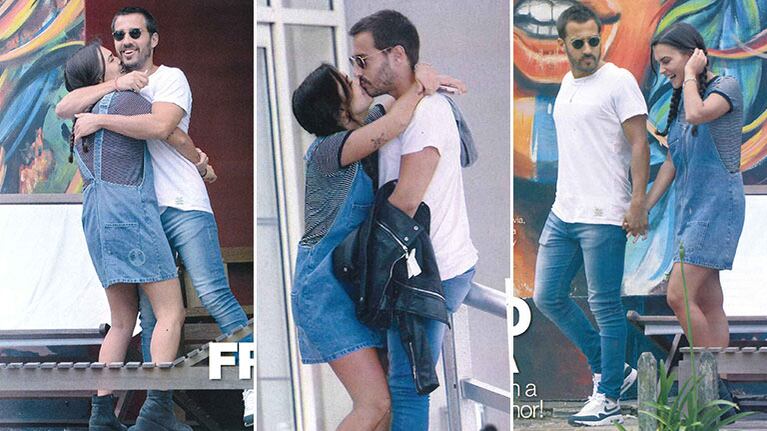 Nicolás Francella paseó por Punta del Este con Candela Yanigro, su bella novia. (Foto: revista Gente)