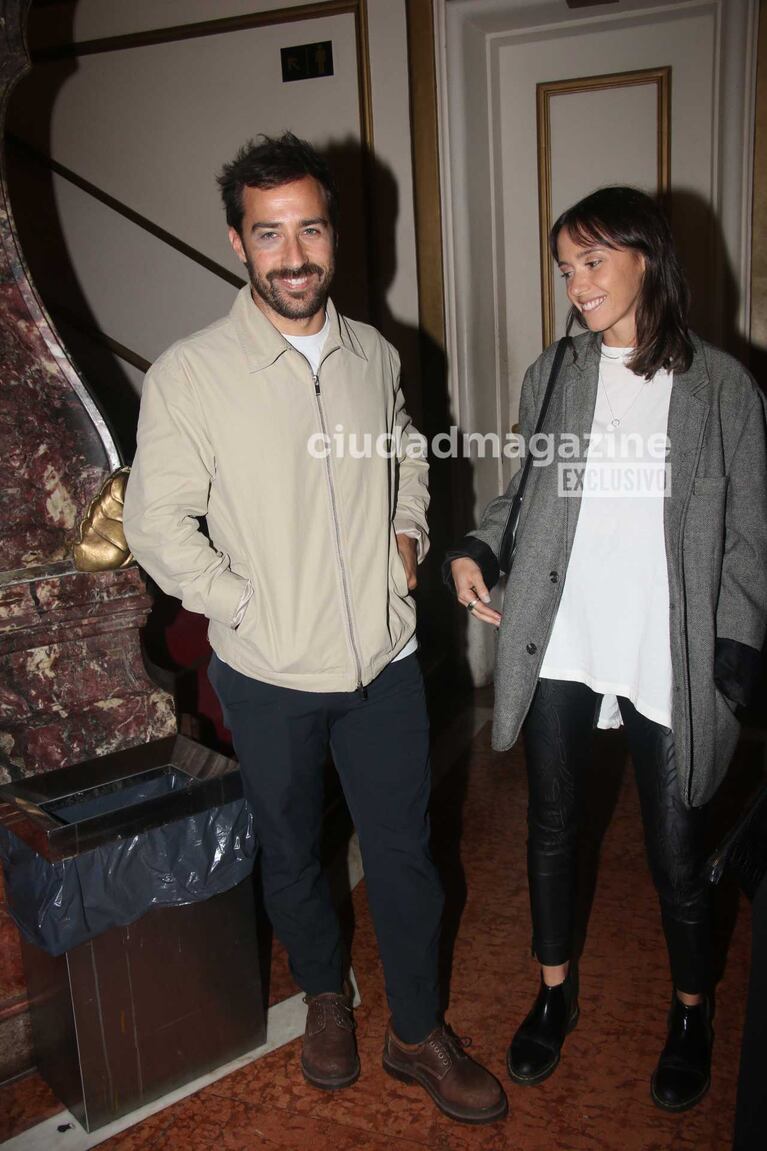Nicolás Francella y su pareja (Foto: Movilpress)