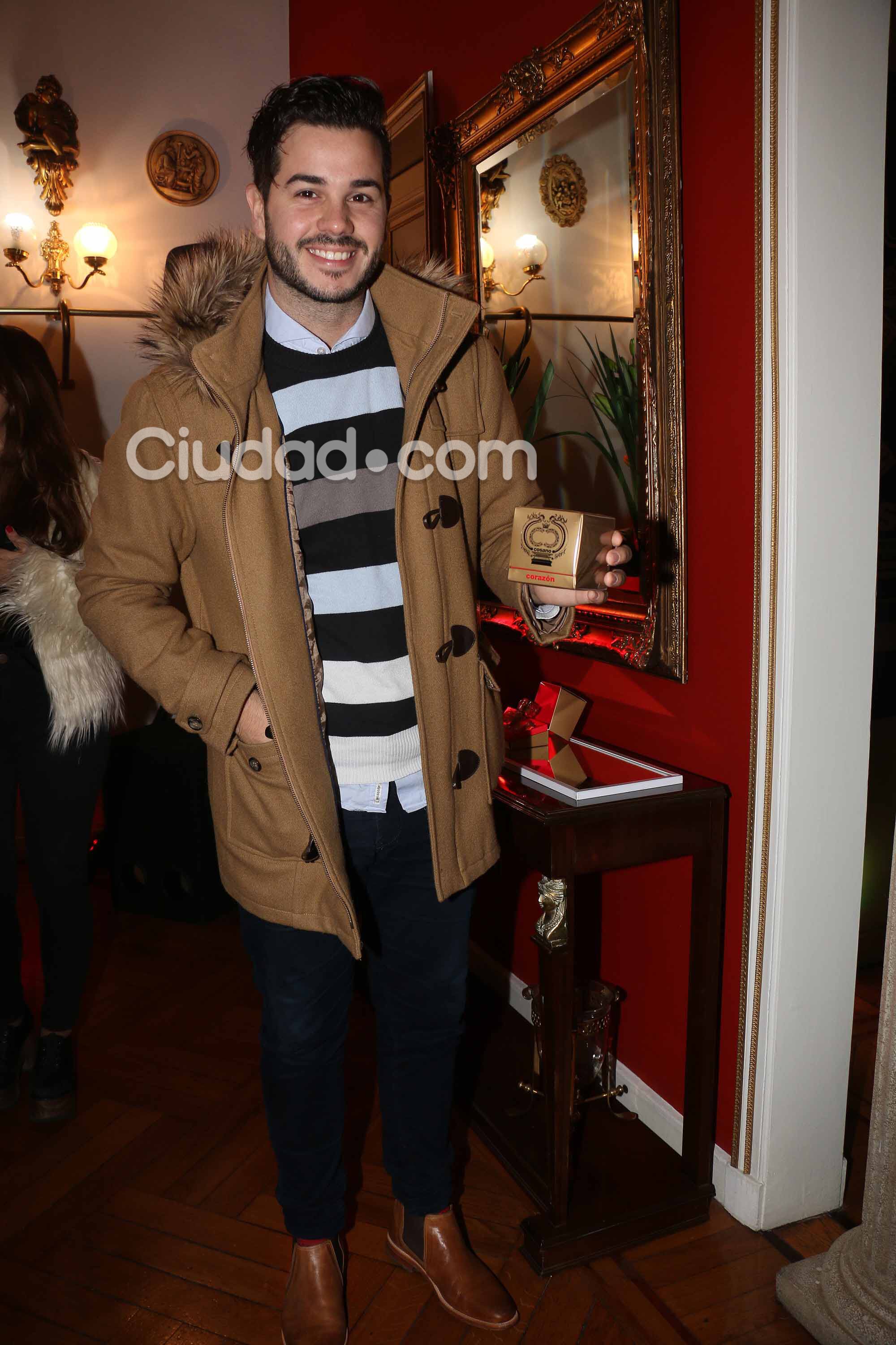 Nicolás Magaldi tampoco se quiso perder el evento (Fotos: Movilpress).
