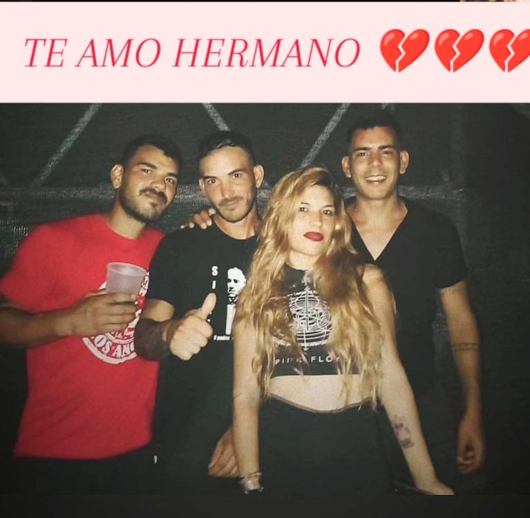 Nicolás Niz despidió a su hermano Nahuel en las redes sociales (Foto: Facebook Nicolás Niz)