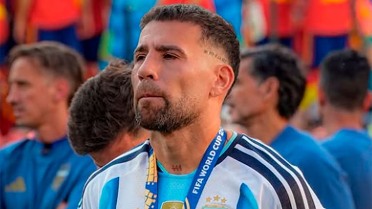 Nicolás Otamendi anunció su retiro de la Selección Argentina (foto de Instagram @nicolasotamendi30)