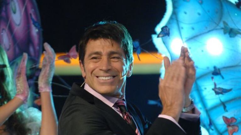 Nicolás Repetto, en la pantalla de Telefé. (Foto: prensa Telefe)