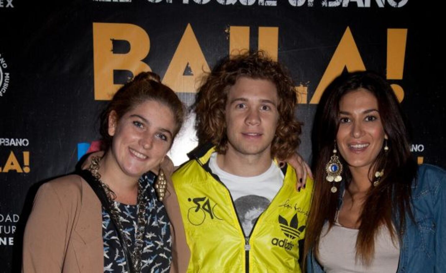 Nicolás Tacho Riera y Silvina Escudero, junto a Juana Repetto (Foto: .Tiff). 