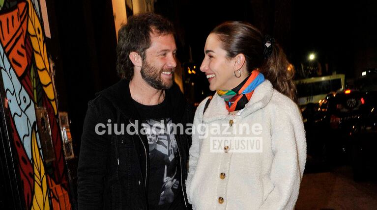 Nicolás Tacho Riera y Thelma Fardín. (Foto Movilpress)