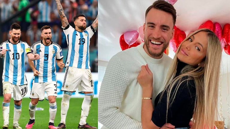 Nicolás Tagliafico y Caro Galvagni festejarán su boda después del Mundial: todos los detalles