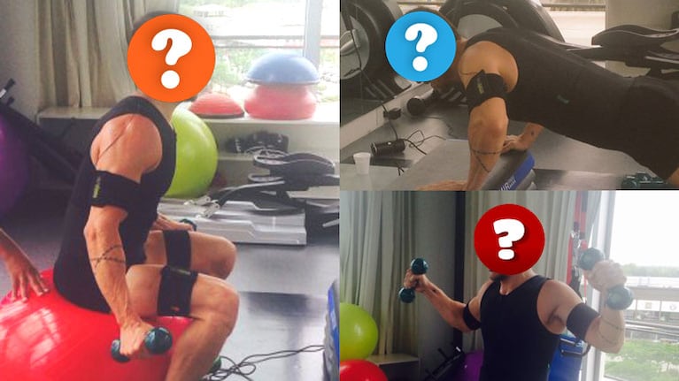 Nicolás Vázquez se sumó a la moda del electrofitness: ¡las fotos de su entrenamiento! 