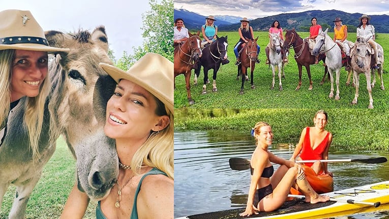 Nicole está disfrutando de sus vacaciones en Salta.