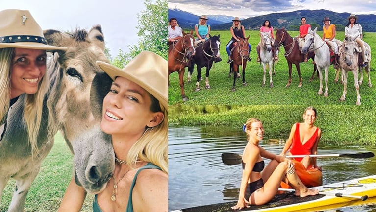 Nicole está disfrutando de sus vacaciones en Salta.