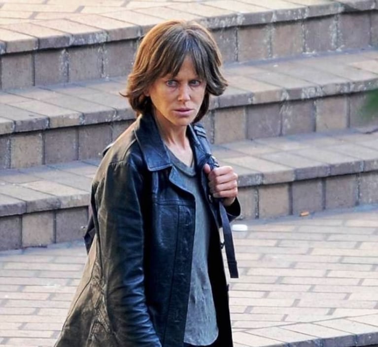 Nicole Kidman sorprendió con su nuevo look para darle vida a una detective