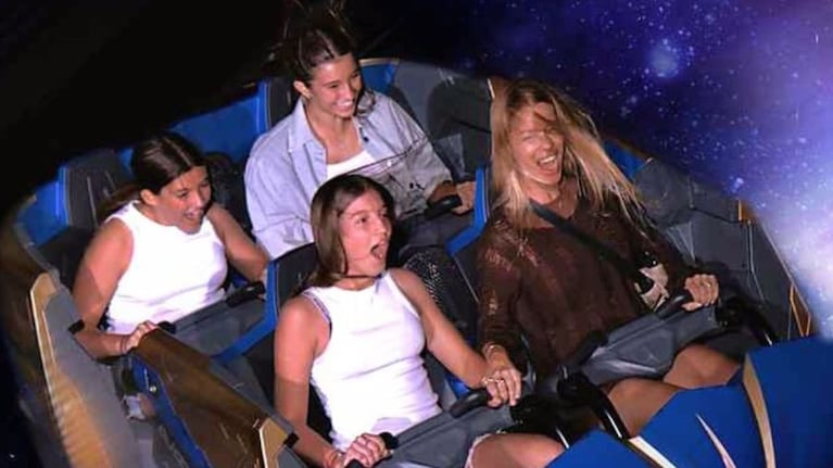 Nicole Neuman en el lugar más feliz de la tierra. Credito: Instagram