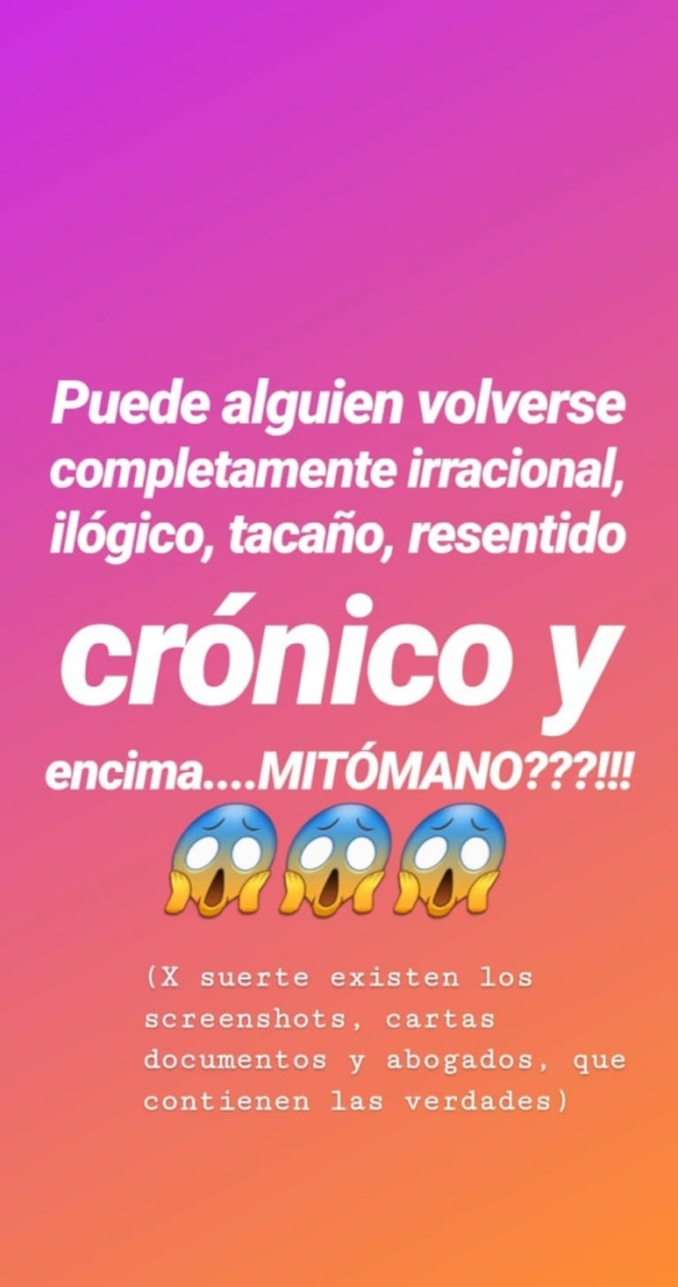 Nicole Neuman, tras la versión de Cubero sobre su conflicto: "¿Puede alguien volverse resentido crónico?"