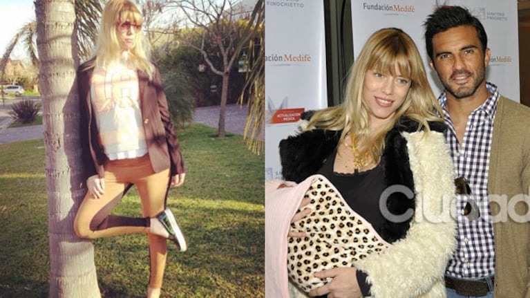 Nicole Neumann, a dos semanas de convertirse en mamá de Sienna (Foto: Instagram y Archivo Ciudad.com).