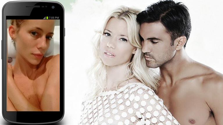 Nicole Neumann admitió que le manda fotos hot a Poroto Cubero. Foto: Web