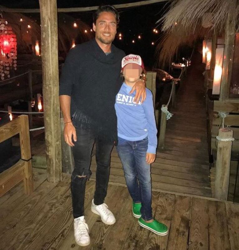 Nicole Neumann, apasionada y a los besos con el exnovio de Jimena Barón: las fotos y la reacción de la actriz