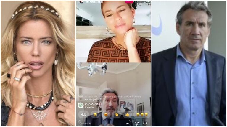 Nicole Neumann, ¿cerca del abogado Rafael Cúneo Libarona? (Fotos: Web y Captura de Instagram)