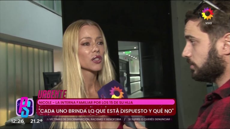Nicole Neumann con Juan Cruz Coscarelli. (Foto: Puro Show)