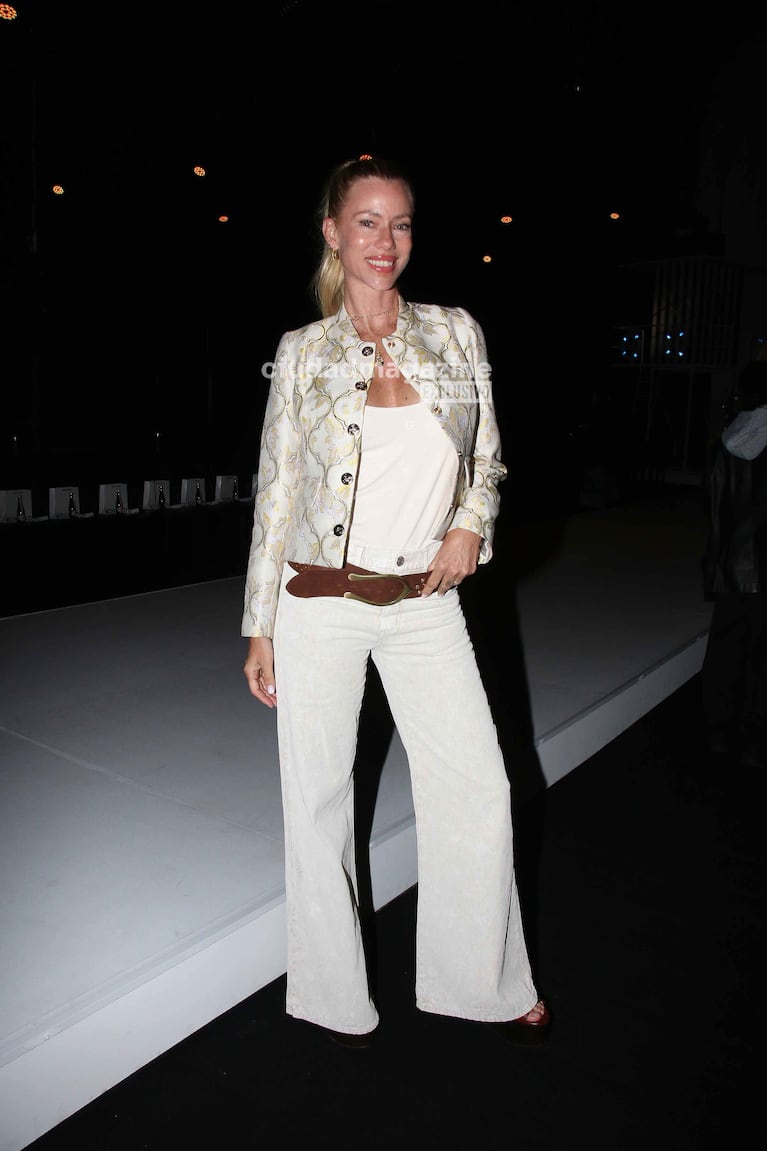 Nicole Neumann en el BAFWEEK (Foto: Movilpress).