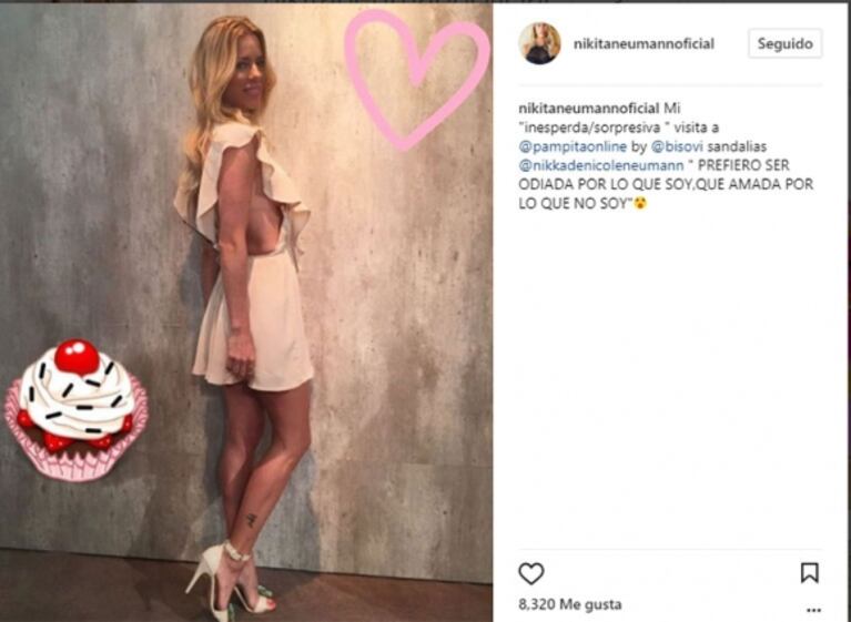 Nicole Neumann, filosísima tras su cruce con Pampita: "Prefiero ser odiada por lo que soy, que amada por lo que no soy"