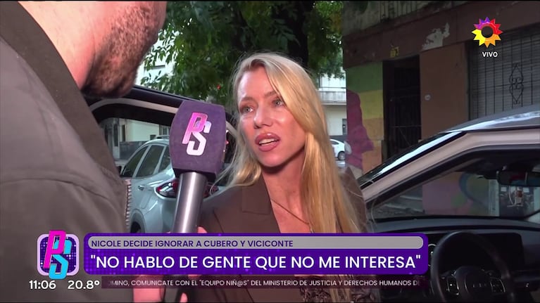 Nicole Neumann habló en Puro Show (Foto: captura de eltrece).