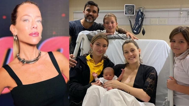 Nicole Neumann habló por primera vez de Luca, el bebé de Fabián Cubero y Mica Viciconte (Fotos: Instagram)
