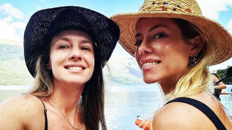 Nicole Neumann mandó al frente a su hermana por los piojos. Crédito: Instagram/@gegeneuman.