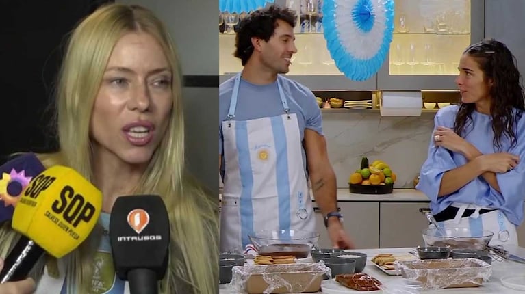 Nicole Neumann, Manu Urcera y Juana Viale (Fotos: capturas eltrece y América TV)