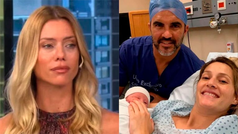 Nicole Neumann se molestó cuando le preguntaron cómo tomaron sus hijas el nacimiento de Luca Cubero.