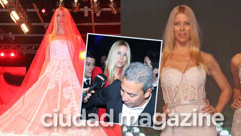 Nicole Neumann volvió a desfilar tras su ruptura de Cubero (Fotos: Movilpress).