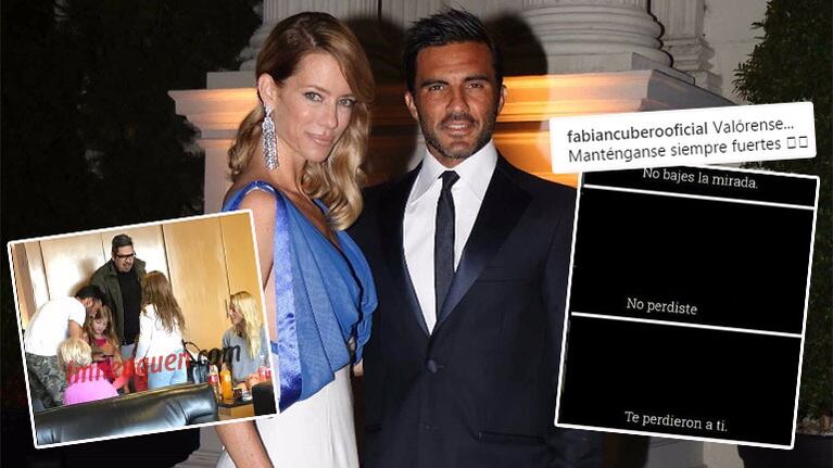 Nicole Neumann y Fabián Cubero, tras la separación (Foto: lmneuquen e Instagram)