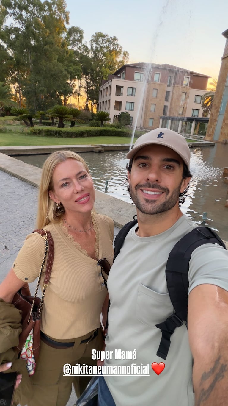 Nicole Neumann y José Manuel Urcera. (instagram.com/manurcera/)