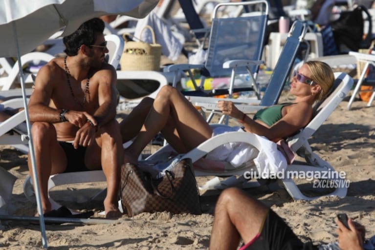 Nicole Neumann y Manu Urcera celebraron su compromiso en las playas de Punta del Este: todas las fotos