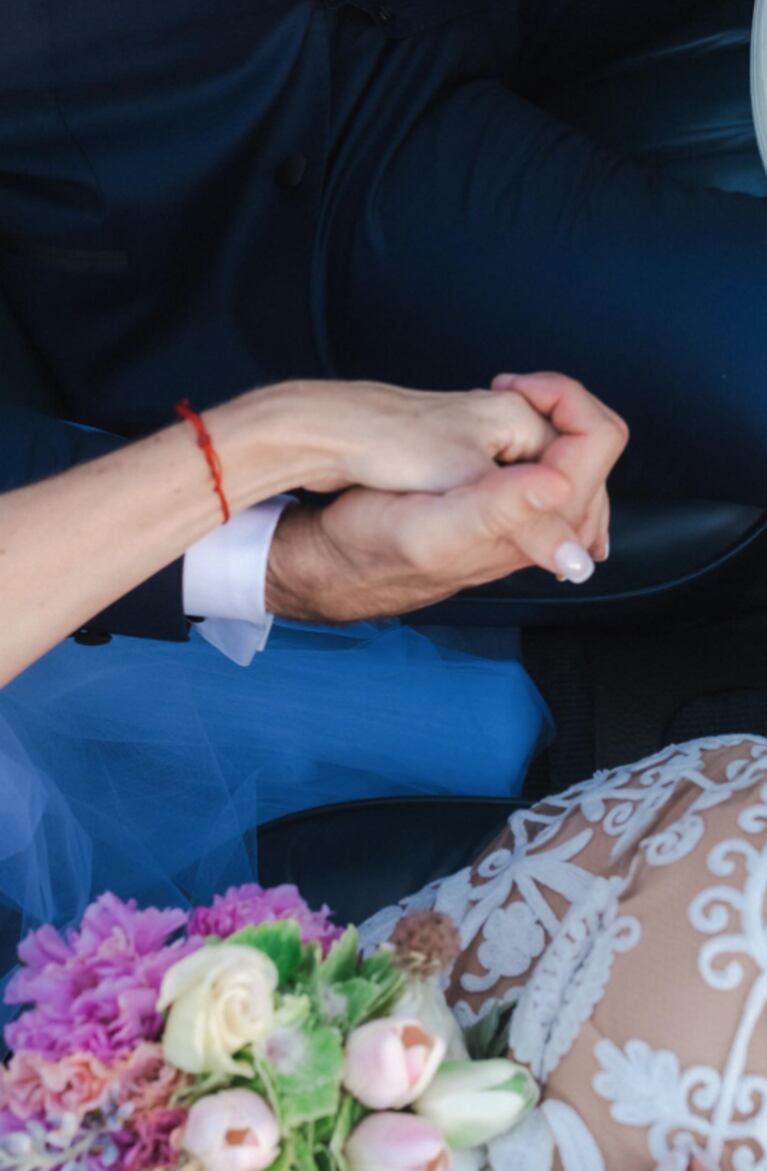 Nicole Neumann y Manu Urcera compartieron el álbum de fotos oficial de su casamiento: imágenes soñadas